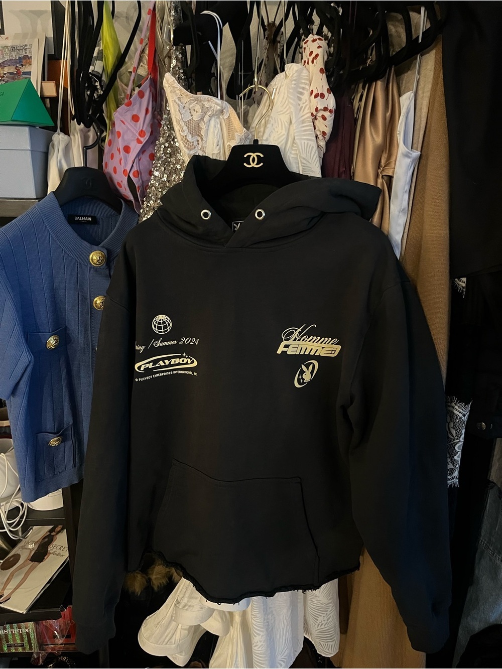 PLAYBOY-HOMME FEMME - Hoodie size M 💋💋💋💋💋💋